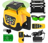 VEVOR Nivel Laser Autonivelante 360 Grados Nivel de Láser Verde 500 m Rango Nivel Láser Giratorio Nivel de Láser Impermeable Trabajo Continuo 26