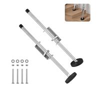 VEVOR Nivelador de Escalera de Acero al Carbono con Carga de 249,5 kg, Tolva de Inclinación, con Almacenamiento, Fácil de Usar para Todas las Superficies, para Terrenos Irregulares, φ 97 x 595 mm
