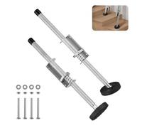 VEVOR Nivelador de Escalera de Extensión de Acero con Carga de 249,5 kg, Tolva de Inclinación, con Almacenamiento, Fácil de Usar para Todas las Superficies, para Terrenos Irregulares, φ 97 x 493 mm