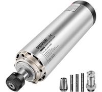 VEVOR Nueva Motor de Calidad Superior 2,2 KW 220 V, Motor Refrigerado por Aire, Motor de Husillo Enfriado por Aire ER20, Motor de Husillo 24,000 RPM 400 Hz motor de husillo refrigerado por aire