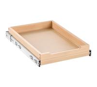 VEVOR Organizador de Gabinete Extraíble, Estante Deslizable de Cierre Suave, Alta Resistencia, Organización de Gabinete Base Ensamblaje Inferior y Lateral a Despensa de Cocina Baño, 356 x 533 x 76 mm
