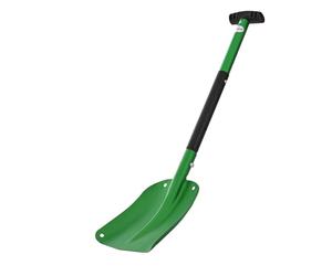 VEVOR Pala de Nieve de Aleación de Aluminio Ancho de 21,5 cm, Pala Quitanieves con Empuñadura en T de PP, Portátil y Ligera, para Quitar Nieve de Jardín, Coche, Camping, Entrada de Vehículos, Verde
