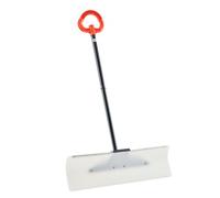 VEVOR Pala Quitanieves de 76,2 cm con Agarre Ergonómico, Hoja de Plástico HDPE, Mango Segmentado para Invierno y Borde Metálico, Herramienta Portátil para Quitar Nieve en Carreteras y Jardines