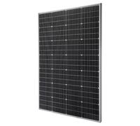 VEVOR Panel Solar Monocristalino 200 W, Eficiencia Conversión ≥23%, con Salida MC4 Estable y Marco de Aluminio, Impermeable, para Coches, Barcos, Autocaravanas y Techos Planos, 1340 x 760 x 35 mm