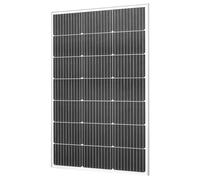 VEVOR Panel Solar Monocristalino de 100 W, Eficiencia de Conversión ≥23%, con Salida MC4 Estable y Marco de Aluminio, Resistente al Agua IP65 para Coches, Barcos, Autocaravanas y Techos Planos