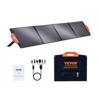 VEVOR Panel Solar Portátil Plegable Monocristalino ETFE Cargador Solar 200 W