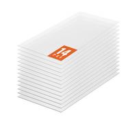 VEVOR Paneles de Policarbonato para Invernadero, Láminas de Techo de Plástico Corrugado Protección UV Resistente al Agua, Resistentes al Impacto para Invernaderos y Jardines, 1210 x 605 x 4 mm, 14 uds