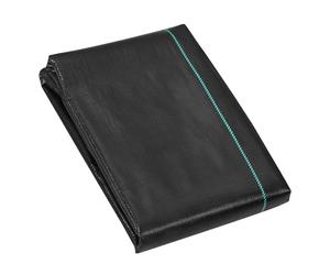 VEVOR Paño Mantillo Antimalezas 1,2x30,5 m Geotextil Tejido Anticrecimiento de Malezas Bajo Grava 108 g/m² Paño de PP Permeable Resistente al Desgarro para Paisajismo, Cubierta del Suelo, Negro