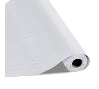 VEVOR Papel Pintado Autoadhesivo para Pared, Lámina Adhesiva con Aspecto de Madera Blanca, Vinilo Decorativo para Muebles Dormitorio, Cocina, Oficina, Baño y Escritorio, 450 x 10000 x 0,16 mm