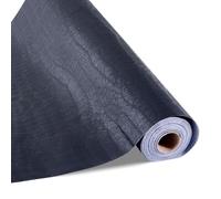 VEVOR Papel Pintado Autoadhesivo para Pared, Lámina Adhesiva con Textura Agrietada, PVC, Vinilo Decorativo para Muebles, Dormitorio, Cocina, Oficina y Baño, Color Negro, 400 x 10000 x 0,2 mm
