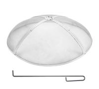 VEVOR Parachispas para Brasero 1016mm Alambrera de Brasero de Acero Inoxidable Cubierta Redonda Rejilla de Protección contra Chispas de Fuego Apertura Fácil con Accesorios para Hogueras, Jardín, Patio