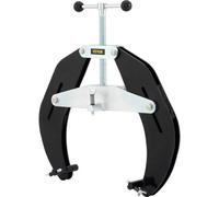 VEVOR Abrazadera de tubo, 5 a 12 pulgadas, abrazadera ultra de alta resistencia con tornillos de acción rápida, herramienta de alineación de tuberías de acero con diseño ligero, color negro