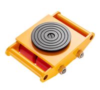 VEVOR Patín de Transporte de Maquinaria Carga 6 T de Acero al Carbono 4 Ruedas