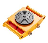 VEVOR Patín de Transporte de Maquinaria de Acero al Carbono Ruedas para Mover Muebles Pesados Carga de 6 T con Base Antideslizante Rotación de 360° de 4 Ruedas de PU para Almacén Taller Fábrica Hogar