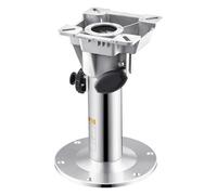 VEVOR Pedestal para Asiento de Barco Altura Ajustable 324-475mm Base de Silla de Barco de Aleación de Aluminio con Diseño de Bloqueo Soporte para Silla de Bote para Entusiastas de Pesca, Navegación
