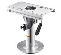 VEVOR Pedestal para Asiento de Barco Altura Ajustable 340-490 mm Base de Silla de Barco de Aleación de Aluminio con Diseño de Bloqueo Soporte para Silla de Bote para Entusiastas de Pesca, Navegación