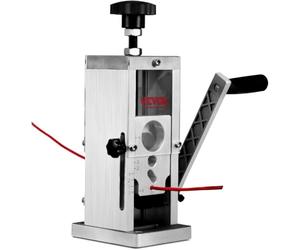 VEVOR Pelacables Manual Marco de Aluminio Peladora de Cable Rango de Calibre de 1,5-38 mm Peladora de Alambre Manual Referencia Visible de Profundidad de Pelado Pelacables para Reciclaje de Cobre
