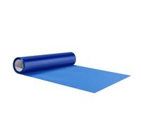 VEVOR Película Protector de Alfombra 6,1x61 m Protector de Piso y Superficie con Respaldo Adhesivo Rollo Protector de Tapete de Coche de Polietileno Autoadhesivo para Construcción y Renovación, Azul
