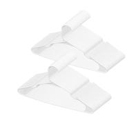 VEVOR Perchas de Plástico 50 Piezas Ultrafinas de 5 mm con Estructura Superior Triangular Estable y Muesca Más Amplia Antideslizantes Ahorro de Espacio para Camisetas, Camisas, Pantalones, Blanco