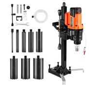 VEVOR Perforadora de Diamante de 850 RPM con 8 Brocas Diámetro de 20-200 mm
