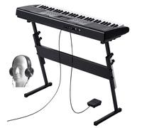 VEVOR Piano Digital Portátil de 61 Teclas con Soporte Ajustable