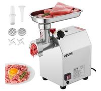 VEVOR Picadora de Carne Eléctrica de 2 kg/min para Embutidora de Salchichas