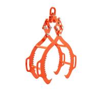 VEVOR Pinzas para Levantar Piedras 710-812 mm Pinzas para Rocas 4 Garras Pinzas para Troncos de Acero Capacidad de Elevación de 1000 kg Pinza Giratoria para Arrastrar Troncos para Camiones, Tractores