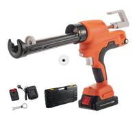 VEVOR Pistola de Cartucho a Batería 20 V Pistola de Calafateo Eléctrica Empuje 0-6500 N Velocidad Controlable Pistola de Silicona para Llenar Huecos y Grietas en Puerta, Ventana, Inodoro, Pared