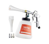 VEVOR Pistola de Limpieza de Automóviles, 80-160 PSI, con 2 Boquillas y Botella de Líquido de 1 L, Elimina Rápidamente la Suciedad y el Polvo de la Superficie, 100 mL/min, 285 x 225 x 130 mm
