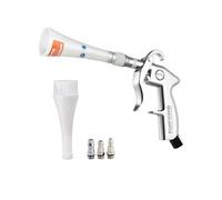 VEVOR Pistola de Limpieza Multifuncional para Automóviles, 80-160 PSI, con 2 Boquillas Giratorias 360°, Elimina Rápidamente la Suciedad y el Polvo de la Superficie, 100 mL/min, 240 x 140 x 40 mm