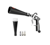 VEVOR Pistola de Limpieza para Automóviles, 80-160 PSI, con 2 Boquillas Giratorias de 360° para Limpieza Completa, Elimina Rápidamente la Suciedad y el Polvo de la Superficie, 275 x 140 x 50 mm