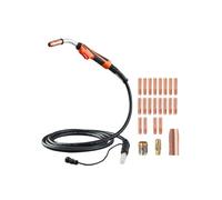 VEVOR Pistola de Soldadura MIG de 250 A con Cable, Compatible con Soldadores Millermatic 200, 210, 212, 250, 250X, 251, 252, Adecuada para Alambres de Soldadura, Alta Durabilidad, 430 x 160 x 45 mm