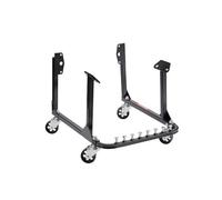 VEVOR Plataforma Elevadora de Acero para Motor Carga de 340 kg 4 Ruedas Forma U