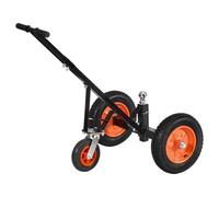 VEVOR Remolque de maniobra, Capacidad de Carga de 454 kg, Altura Ajustable de 425 y 560 mm, Bola de 50,8 mm, neumáticos de Aire de 355,6 mm, Acero al Carbono, para Mover remolques de autocaravanas