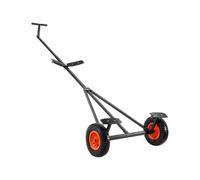 VEVOR Plataforma para Remolque de Barco, Carga de 190 kg, Plataforma para Remolque de Acero al Carbono con Longitud Ajustable, Neumáticos y Soporte Antideslizante para Mover Kayak, Lancha Motora