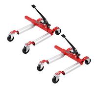 VEVOR Plataforma Rodante para Automóvil con Ruedas, Capacidad Máxima de 680,4 kg, Elevador de Neumáticos para Vehículos de Servicio Pesado para Reparación de Vehículos, Automóviles, 2 Piezas