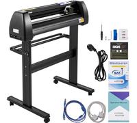 VEVOR Plotter de Corte de Vinilo 720 mm Cortador de Vinilo Plotter de Impresion AC 90-264 V Plotter de Corte 15 kg Vinilo Cortador Letrero Corte Plotter Impresora Vinilo Impresora Graph-cut y Flexi
