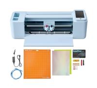 VEVOR Plotter de Corte de Vinilo de 305 mm con Kit de Herramientas, Control por Pantalla Táctil, Máquina Cortadora Multifuncional Compatible con iOS Android Mac Windows para Bricolaje Tarjetas Papel