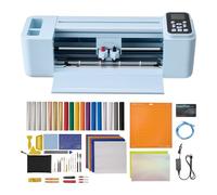 VEVOR Plotter de Corte de Vinilo de 305 mm con Kit de Herramientas, Materiales, Control Táctil y Botones, Máquina Cortadora Multifuncional Compatible con iOS Android Windows Mac para Bricolaje Papel