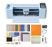 VEVOR Plotter de Corte de Vinilo de 305 mm con Kit de Herramientas, Materiales, Control Táctil y Botones, Máquina Cortadora Multifuncional Compatible con iOS Android Windows Mac para Bricolaje Papel