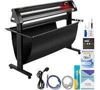 VEVOR Plotter de Corte Posicionamiento Semiautomático de 1350 mm Impresora Cortador de Vinilo 15-800 mm/s Plotter de Corte de Vinilo CA 85-264V Vinilo Cortador Letrero Signcut Impresora Vinilo, Negro