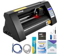 VEVOR Plotter de Corte Posicionamiento Semiautomático de 375 mm Impresora Cortador de Vinilo 9,2kg Plotter de Corte de Vinilo CA 85-264V Vinilo Cortador Letrero Signcut Impresora Vinilo