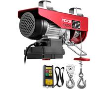 Vevor Polipasto Eléctrico 220 V / 480 W Capacidad de Carga 100 KG / 200 KG Cabrestante Eléctrico con Remoto Inalámbrico 12 m/min, 6 m/min Herramienta de Elevación para Talleres de Tienda Casera