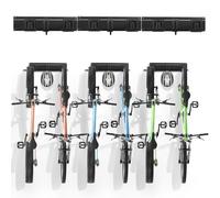 VEVOR 51 inch 6 Estante para Almacenamiento de Bicicletas, Negro, 130 cm