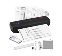 VEVOR Portable Bluetooth Termal Termal Impresión Tinta A4 Tamaño de Papel A5 Compatible con múltiples Dispositivos 11 2600 mAh Uso de la Oficina en casa(203 dpi)