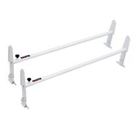 VEVOR Portaequipajes de Techo para Furgoneta 2 Barras Portaequipajes de Acero de Aleación 227 kg Ajustable 120-200 cm para Furgonetas de Tamaño Completo con Canalón Compatible con Chevrolet Express