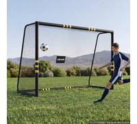 VEVOR Portería de Fútbol de 3 x 2 m, con Red de PE y Acolchado de Espuma