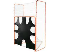 VEVOR Portería de Lacrosse 3 en 1 con Red de Espalda y Rebotador Jaula de Lacrosse 3,6x2,8m Equipos de Entrenamiento de Fácil Instalación en Patio Trasero, Jardín, Parque al Aire Libre para Jóvenes