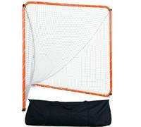 VEVOR Portería de Lacrosse Portátil Jaula de Lacrosse de 2,1x1,8x1,8 m con Red y Bolsa de Transporte Equipo de Entrenamiento de Fácil Configuración en Patio Trasero Jardín Parque al Aire Libre