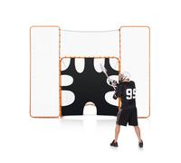 VEVOR Portería portátil de Lacrosse - Juego Completo de Accesorios de Entrenamiento con Cobertura extendida para jóvenes y Adultos